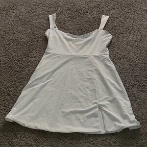 White A-Line Mini Dress